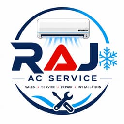Raj Ac Repair & Service logo